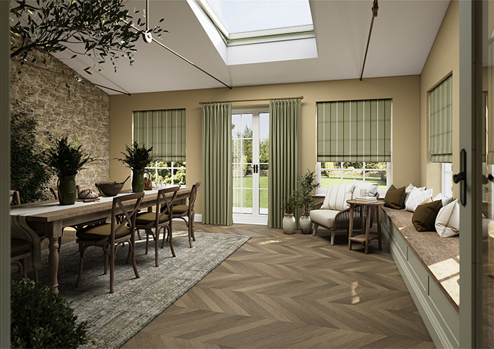 The British Stripe Co. Alfred, Derwent No.1 - Made to Measure Curtains - Image 7